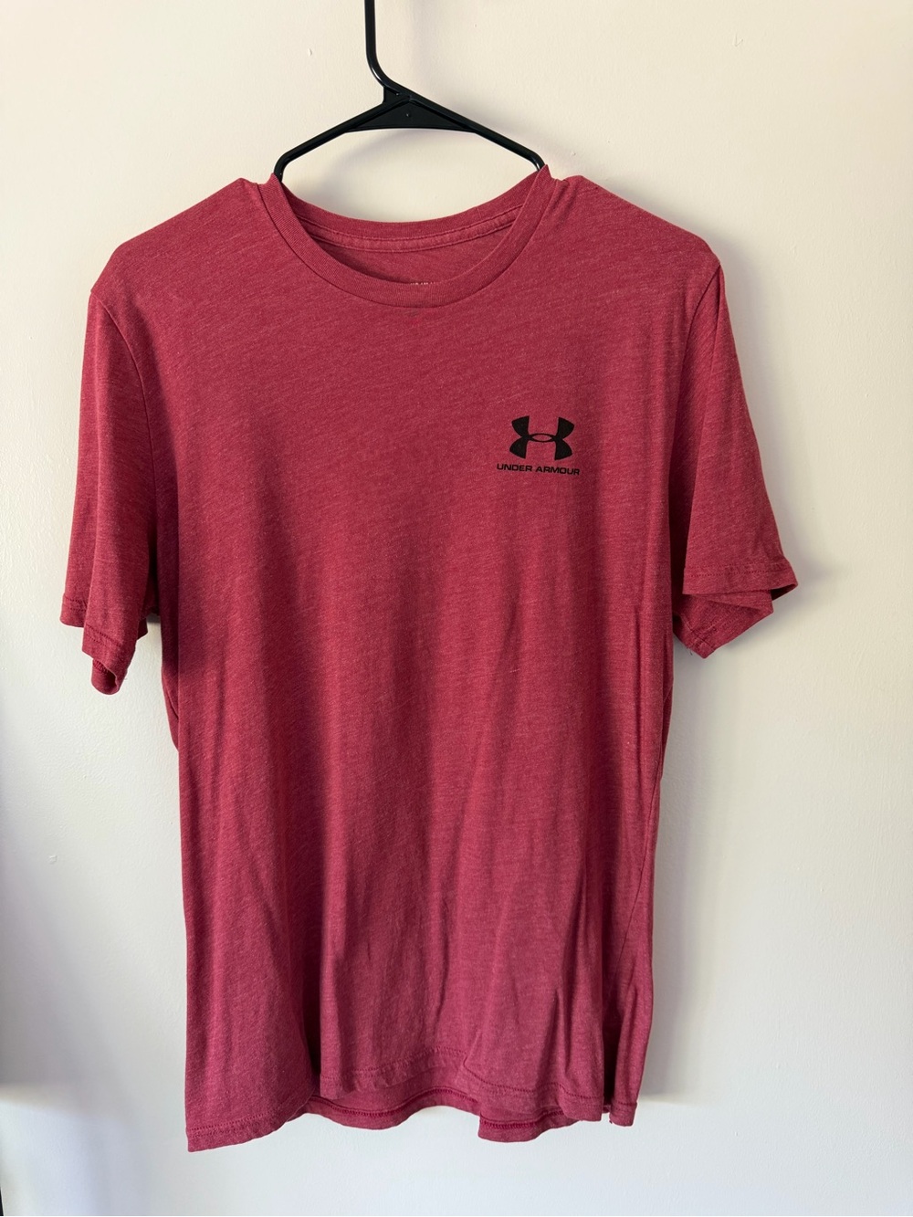 Under Armour Men's Heather Red Short-Sleeve Performance Tee